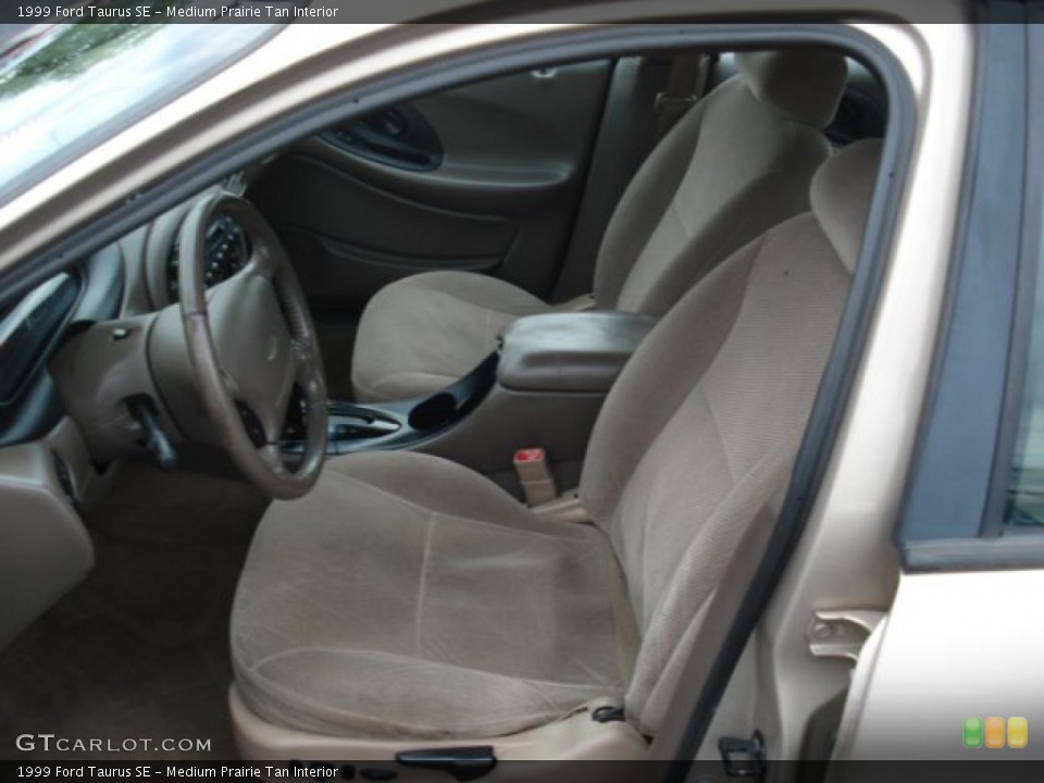 Medium Prairie Tan Interior Front Seat for the 1999 Ford Taurus SE #72244337