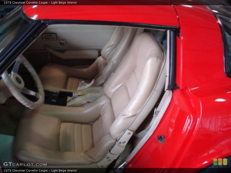 Light Beige Interior Photo for the 1979 Chevrolet Corvette Coupe #72244793