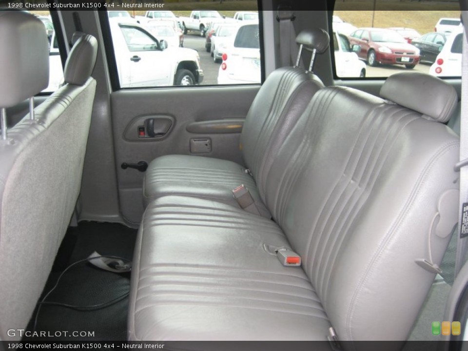 Neutral Interior Rear Seat for the 1998 Chevrolet Suburban K1500 4x4 #72247213