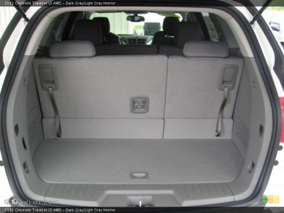 Dark Gray/Light Gray Interior Trunk for the 2012 Chevrolet Traverse LS AWD #72250240