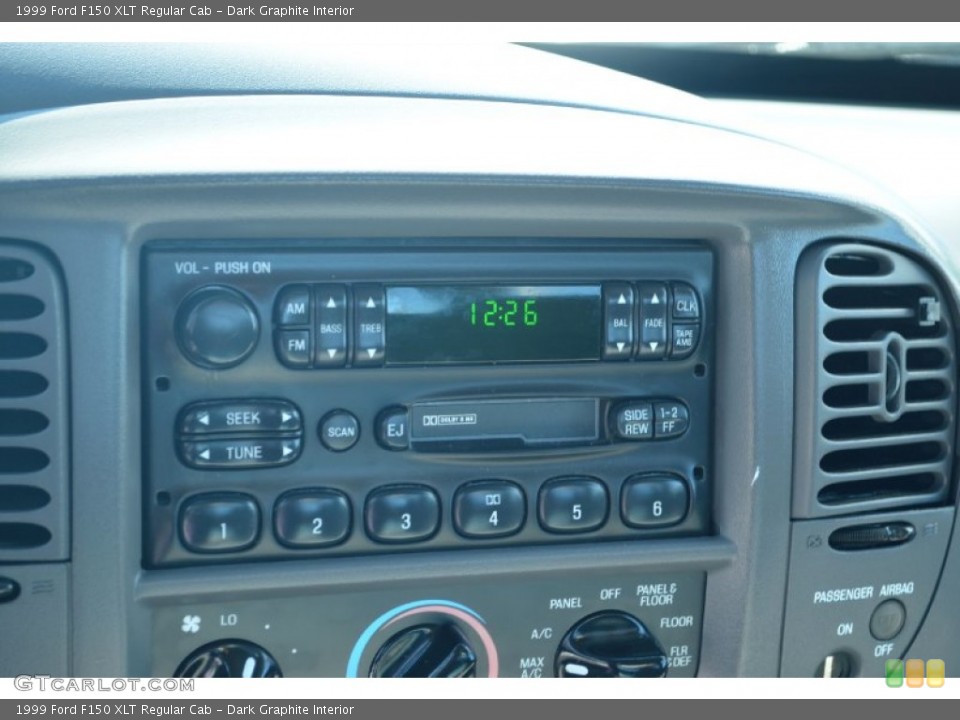 Dark Graphite Interior Audio System for the 1999 Ford F150 XLT Regular Cab #72250442