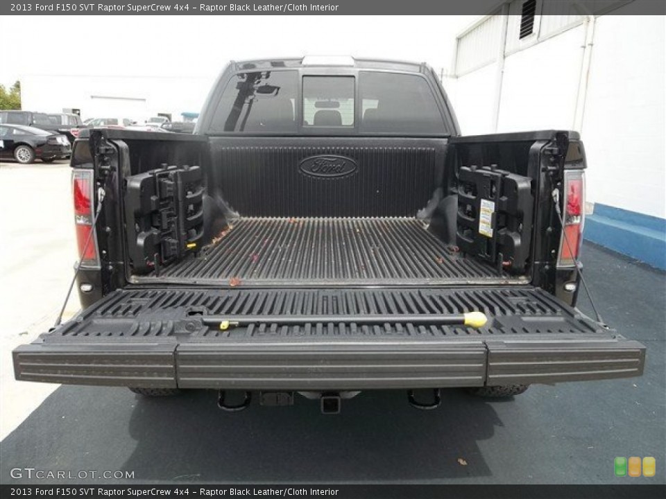 Raptor Black Leather/Cloth Interior Trunk for the 2013 Ford F150 SVT Raptor SuperCrew 4x4 #72251908