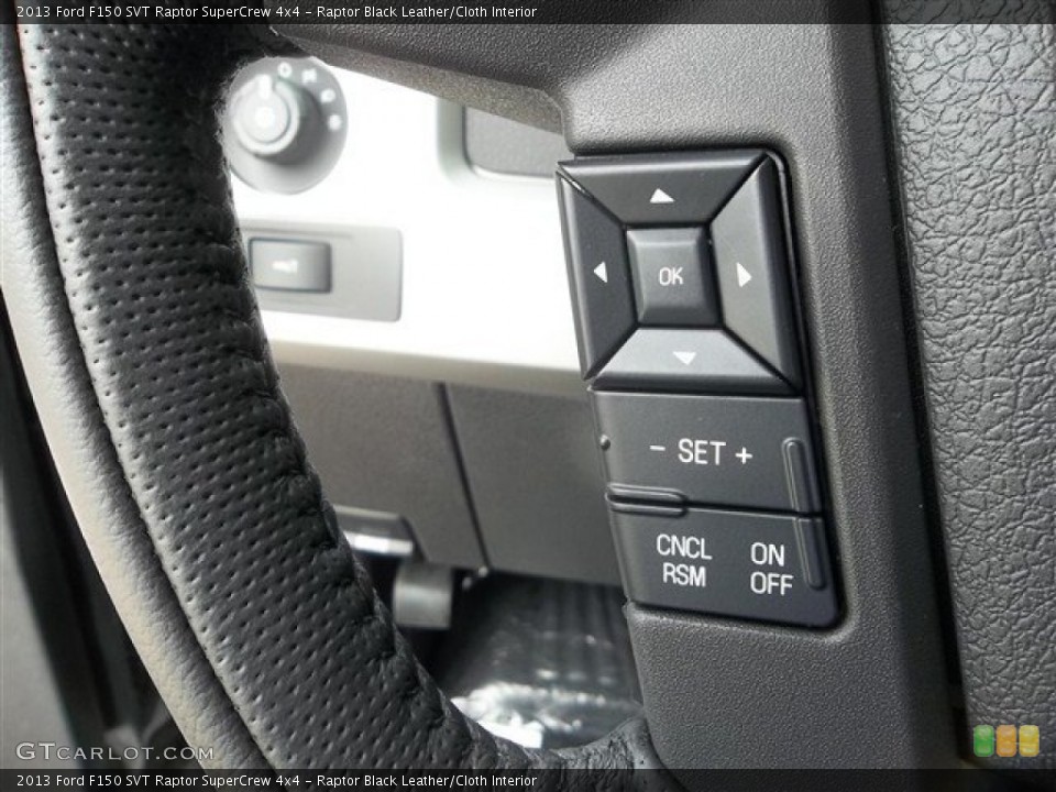 Raptor Black Leather/Cloth Interior Controls for the 2013 Ford F150 SVT Raptor SuperCrew 4x4 #72252829