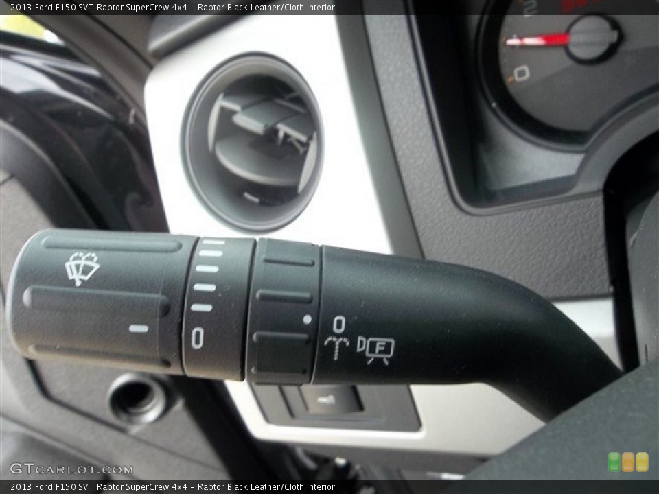 Raptor Black Leather/Cloth Interior Controls for the 2013 Ford F150 SVT Raptor SuperCrew 4x4 #72252853
