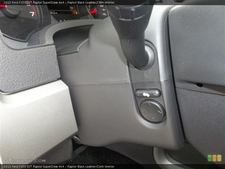 Raptor Black Leather/Cloth Interior Controls for the 2013 Ford F150 SVT Raptor SuperCrew 4x4 #72252878