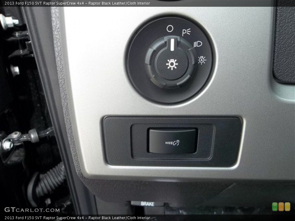 Raptor Black Leather/Cloth Interior Controls for the 2013 Ford F150 SVT Raptor SuperCrew 4x4 #72252922
