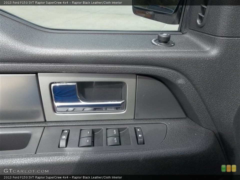Raptor Black Leather/Cloth Interior Controls for the 2013 Ford F150 SVT Raptor SuperCrew 4x4 #72253096