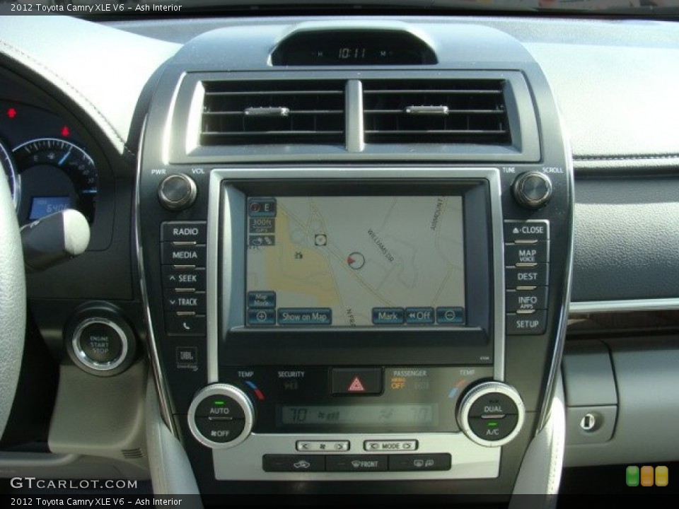 Ash Interior Navigation for the 2012 Toyota Camry XLE V6 #72254593