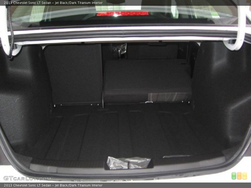 Jet Black/Dark Titanium Interior Trunk for the 2013 Chevrolet Sonic LT Sedan #72255191