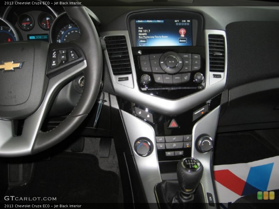 Jet Black Interior Controls for the 2013 Chevrolet Cruze ECO #72255826