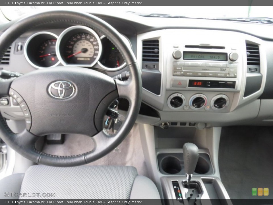 Graphite Gray Interior Dashboard for the 2011 Toyota Tacoma V6 TRD Sport PreRunner Double Cab #72258266