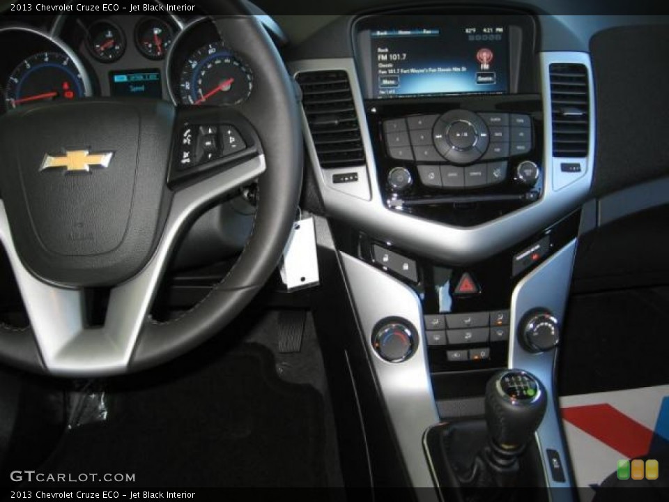 Jet Black Interior Controls for the 2013 Chevrolet Cruze ECO #72258652