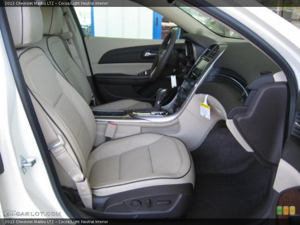 Cocoa/Light Neutral Interior Photo for the 2013 Chevrolet Malibu LTZ #72259144