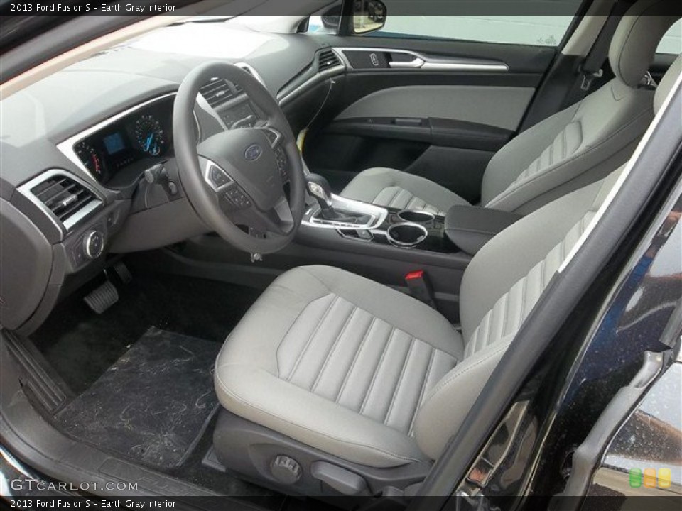 Earth Gray Interior Prime Interior for the 2013 Ford Fusion S #72259627
