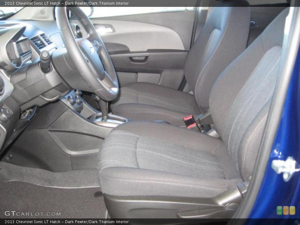 Dark Pewter/Dark Titanium Interior Photo for the 2013 Chevrolet Sonic LT Hatch #72260385