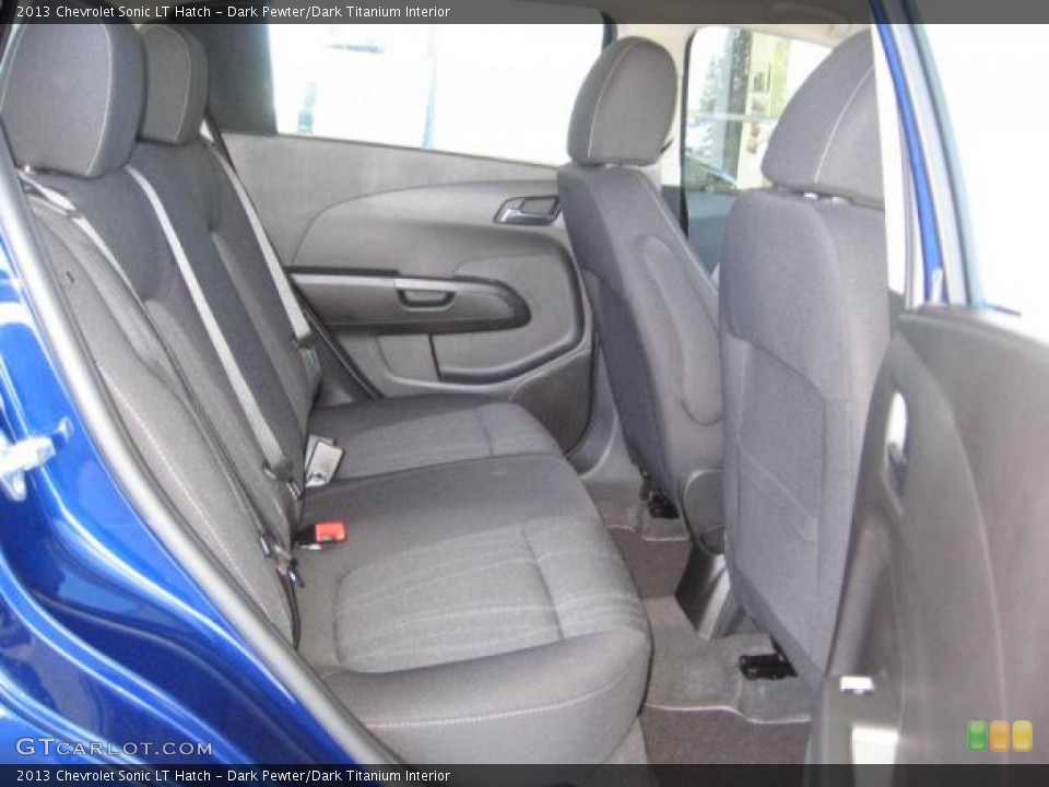 Dark Pewter/Dark Titanium Interior Rear Seat for the 2013 Chevrolet Sonic LT Hatch #72260464