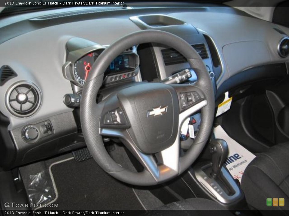 Dark Pewter/Dark Titanium Interior Dashboard for the 2013 Chevrolet Sonic LT Hatch #72260589