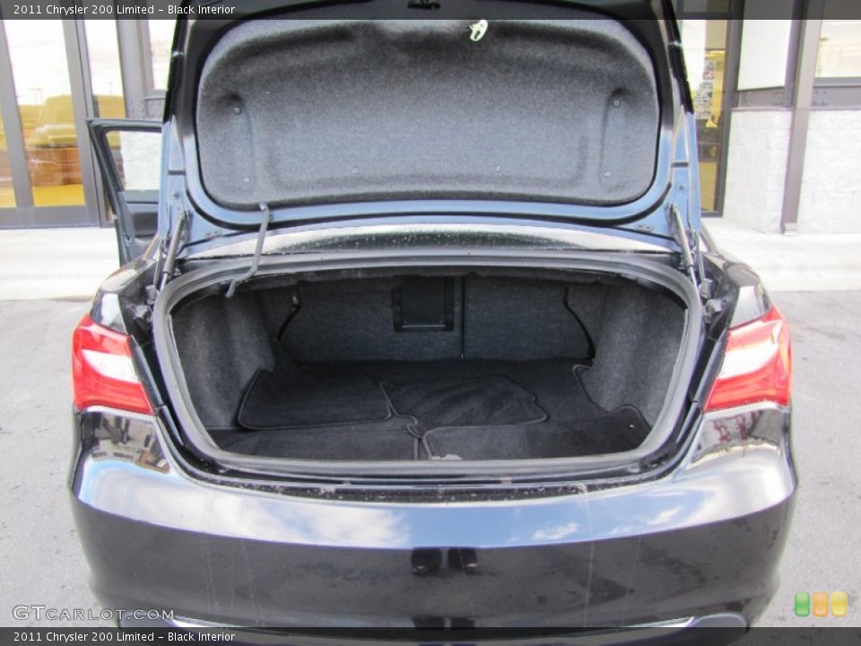 Black Interior Trunk for the 2011 Chrysler 200 Limited #72263914