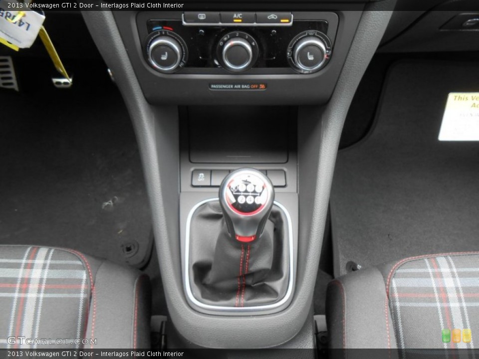 Interlagos Plaid Cloth Interior Transmission for the 2013 Volkswagen GTI 2 Door #72264042