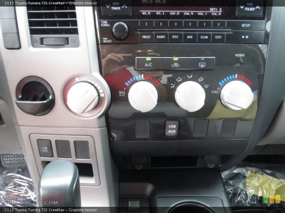 Graphite Interior Controls for the 2013 Toyota Tundra TSS CrewMax #72264292