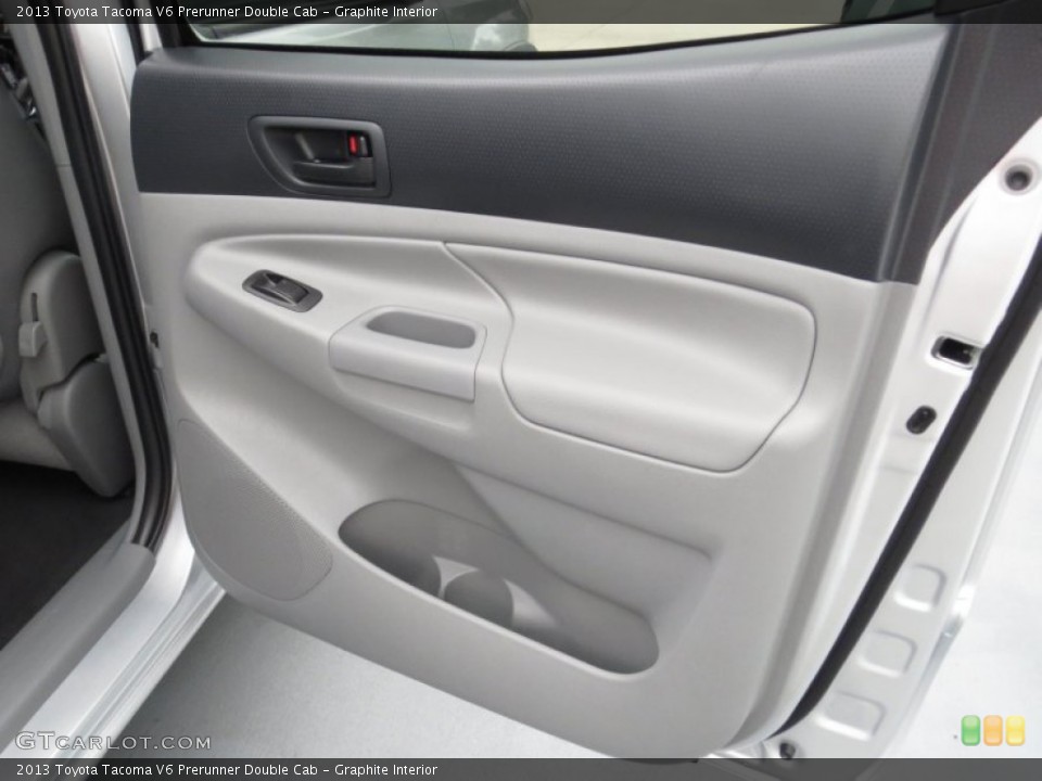 Graphite Interior Door Panel for the 2013 Toyota Tacoma V6 Prerunner Double Cab #72264883