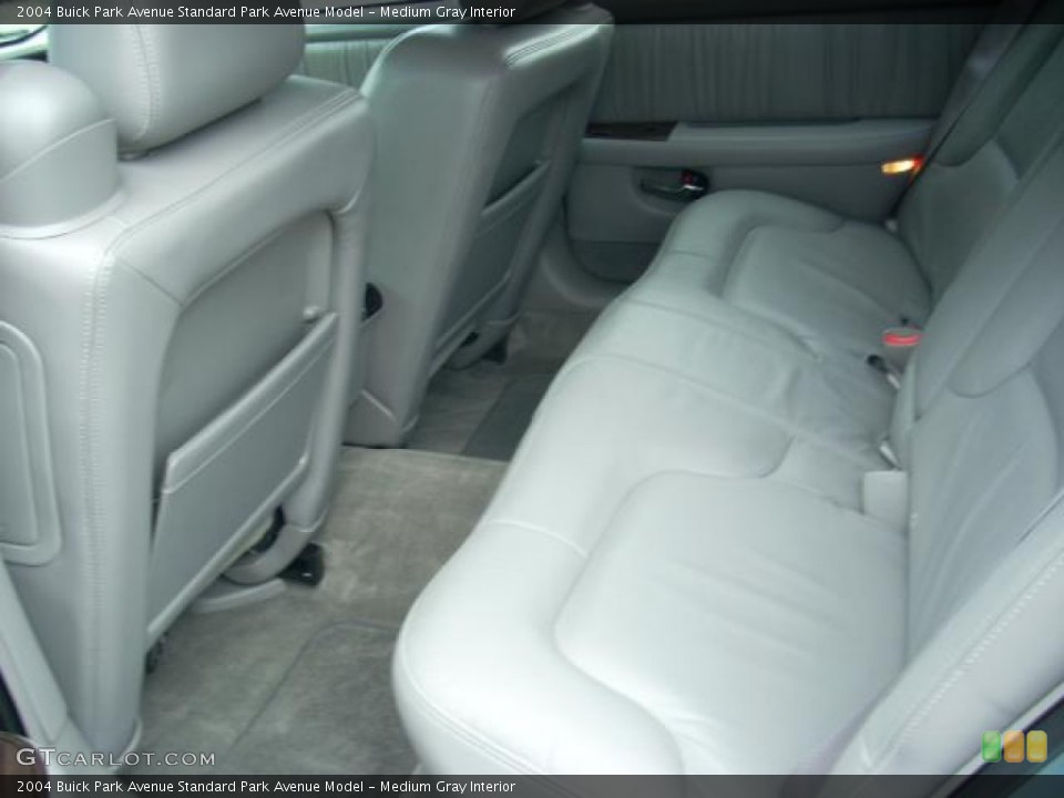 Medium Gray Interior Rear Seat for the 2004 Buick Park Avenue  #72265714