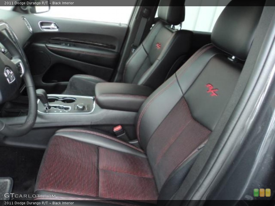 Black Interior Front Seat for the 2011 Dodge Durango R/T #72270712