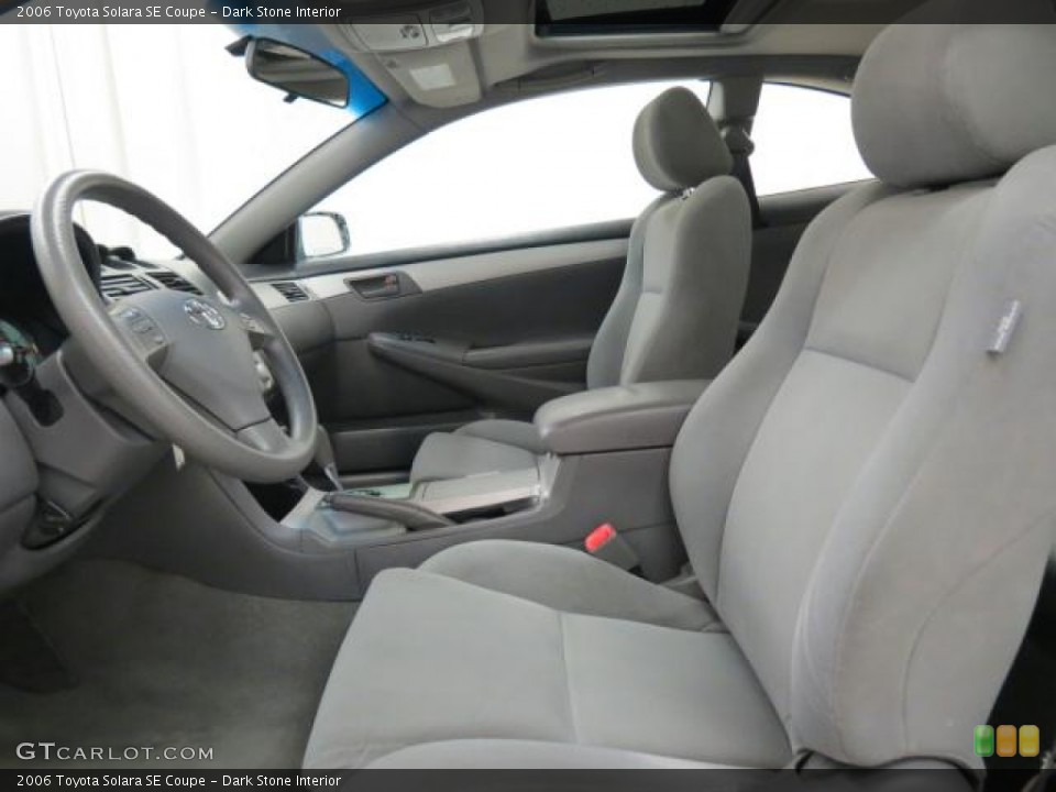 Dark Stone Interior Photo for the 2006 Toyota Solara SE Coupe #72273480