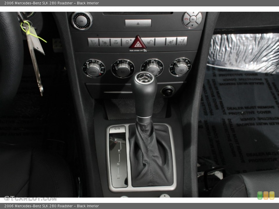 Black Interior Transmission for the 2006 Mercedes-Benz SLK 280 Roadster #72273496