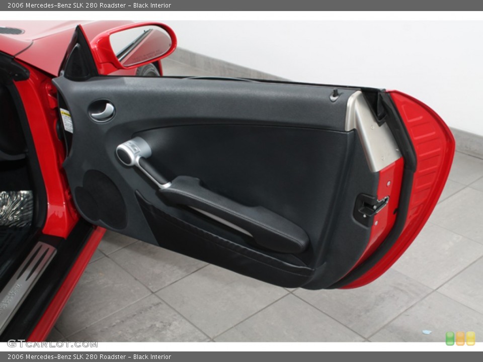 Black Interior Door Panel for the 2006 Mercedes-Benz SLK 280 Roadster #72273553