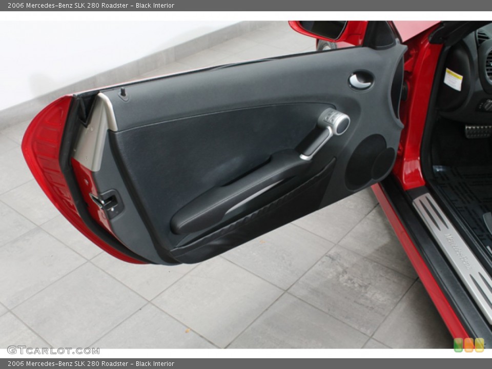 Black Interior Door Panel for the 2006 Mercedes-Benz SLK 280 Roadster #72273586