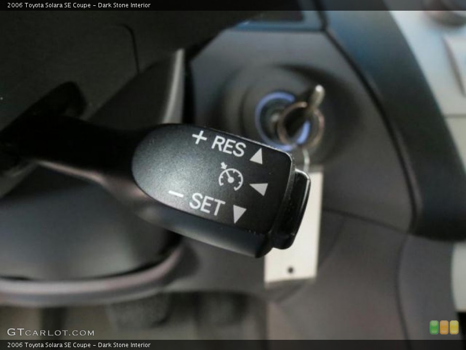 Dark Stone Interior Controls for the 2006 Toyota Solara SE Coupe #72273688
