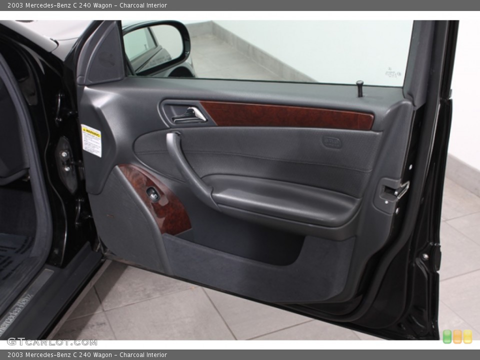 Charcoal Interior Door Panel for the 2003 Mercedes-Benz C 240 Wagon #72274267