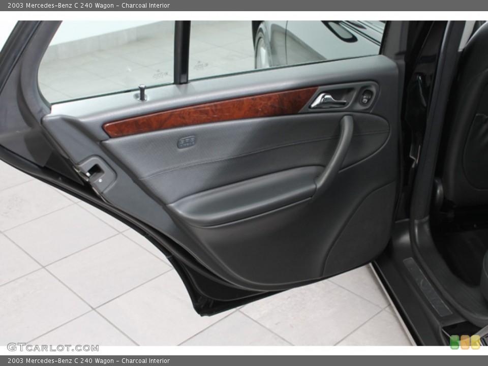 Charcoal Interior Door Panel for the 2003 Mercedes-Benz C 240 Wagon #72274327