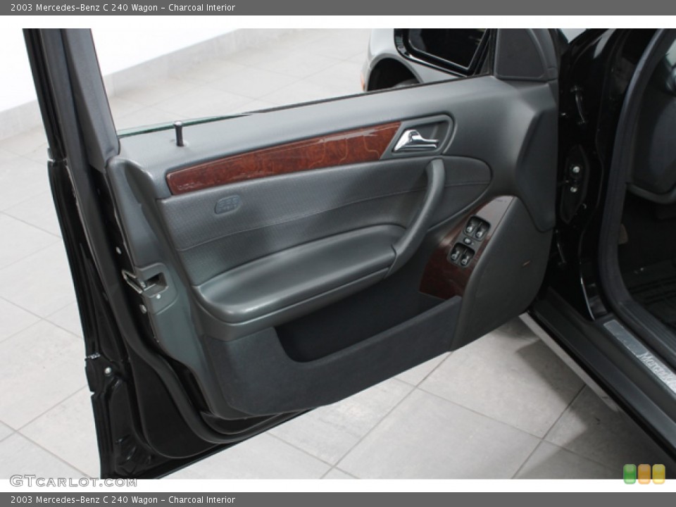 Charcoal Interior Door Panel for the 2003 Mercedes-Benz C 240 Wagon #72274360