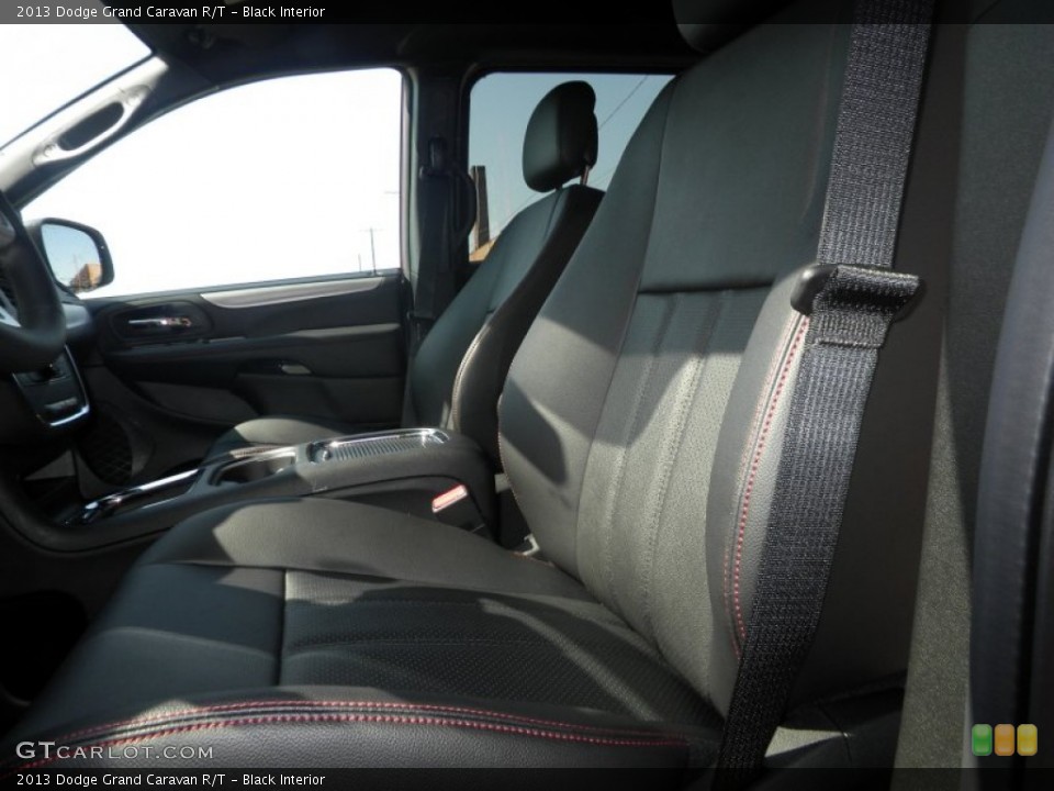 Black Interior Front Seat for the 2013 Dodge Grand Caravan R/T #72275962