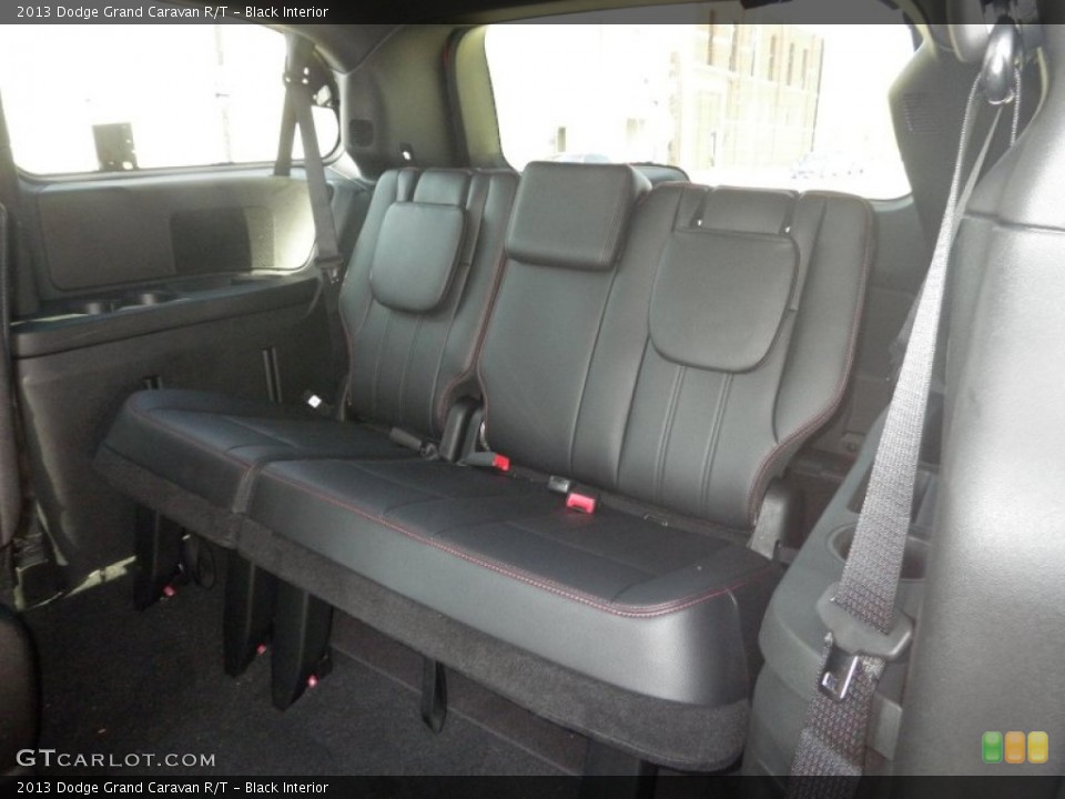 Black Interior Rear Seat for the 2013 Dodge Grand Caravan R/T #72276016