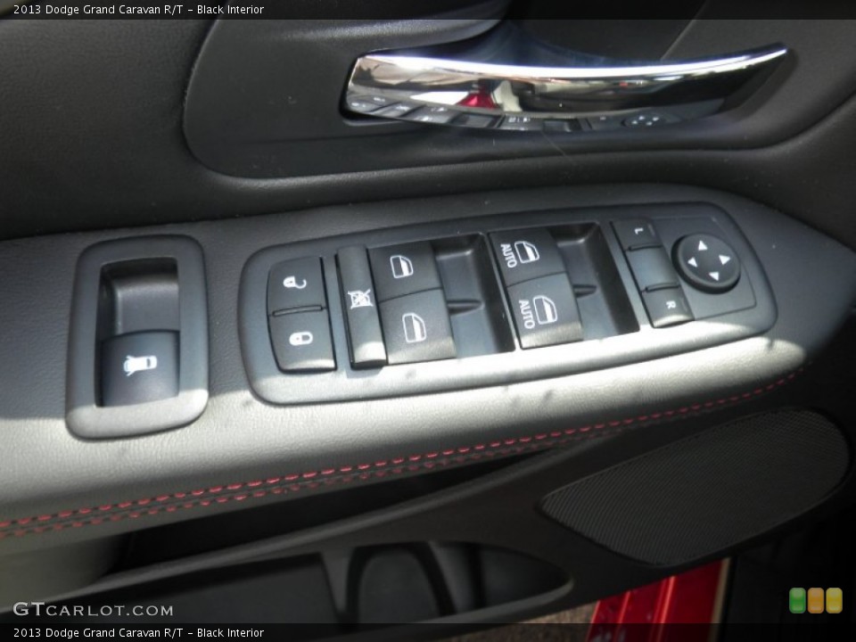 Black Interior Controls for the 2013 Dodge Grand Caravan R/T #72276071