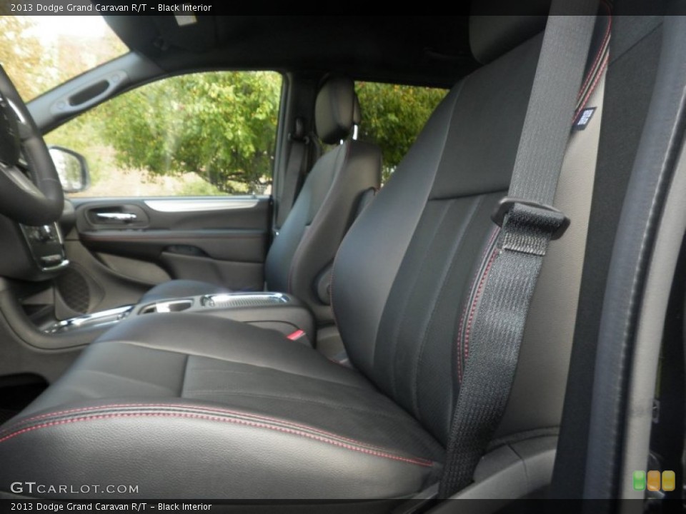 Black Interior Front Seat for the 2013 Dodge Grand Caravan R/T #72276507