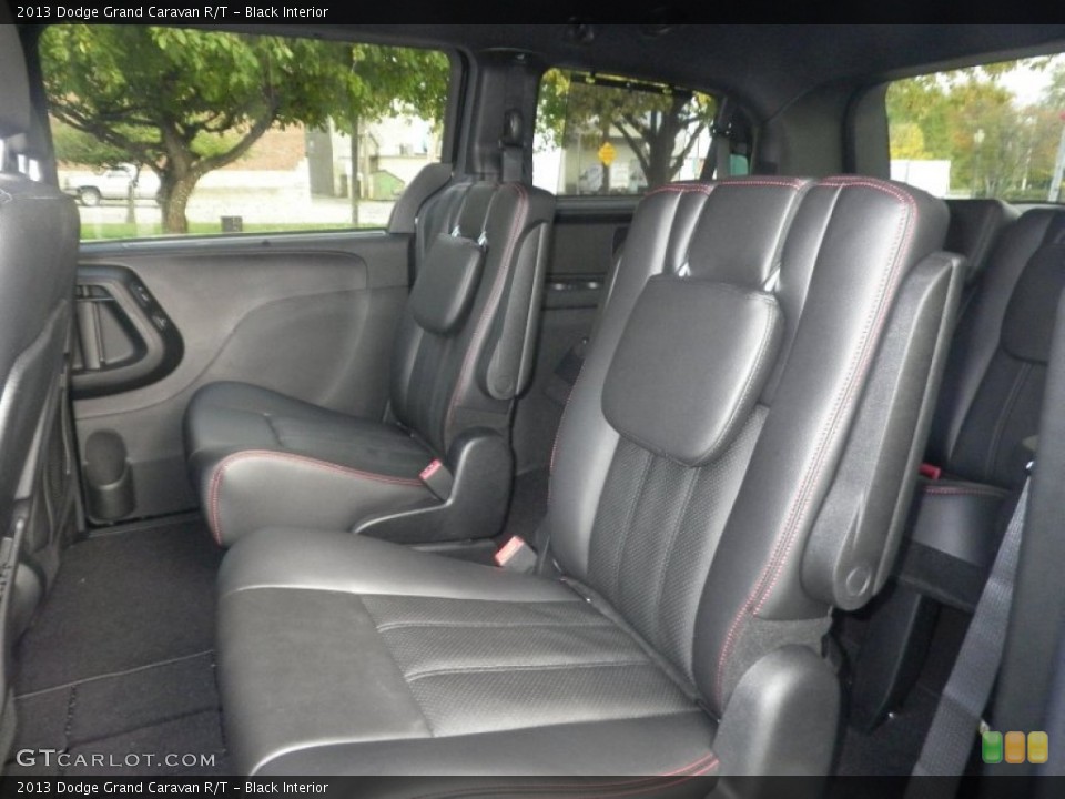Black Interior Rear Seat for the 2013 Dodge Grand Caravan R/T #72276536