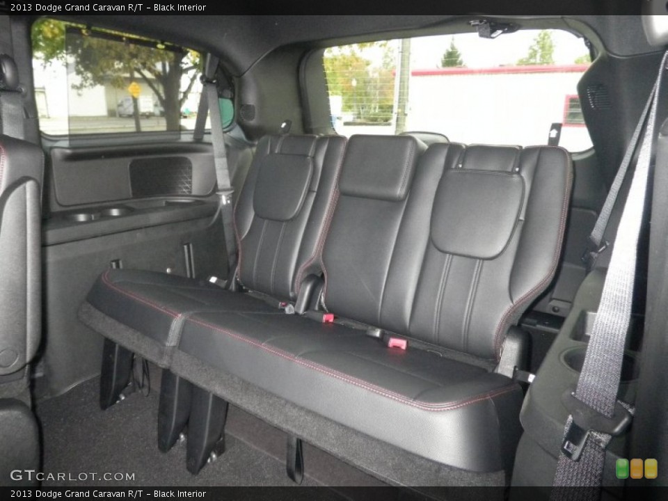 Black Interior Rear Seat for the 2013 Dodge Grand Caravan R/T #72276564