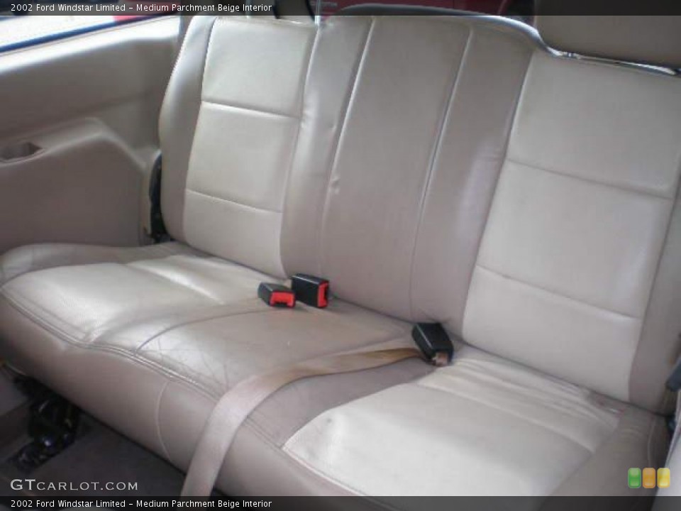 Medium Parchment Beige Interior Rear Seat for the 2002 Ford Windstar Limited #72277613