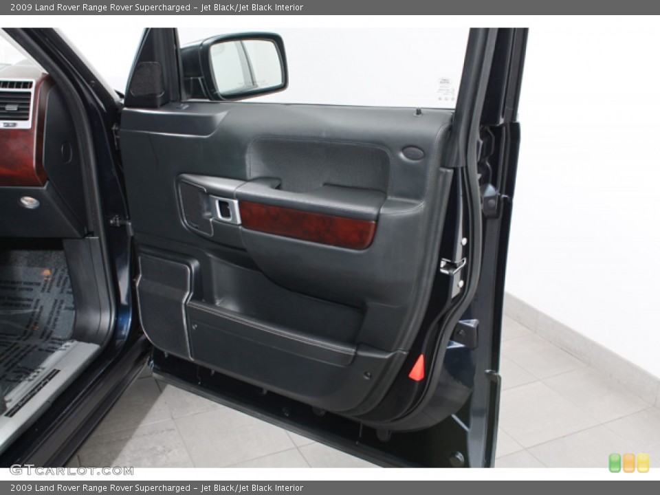 Jet Black/Jet Black Interior Door Panel for the 2009 Land Rover Range Rover Supercharged #72278005