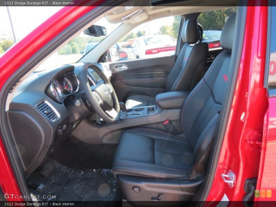 Black Interior Front Seat for the 2013 Dodge Durango R/T #72279567