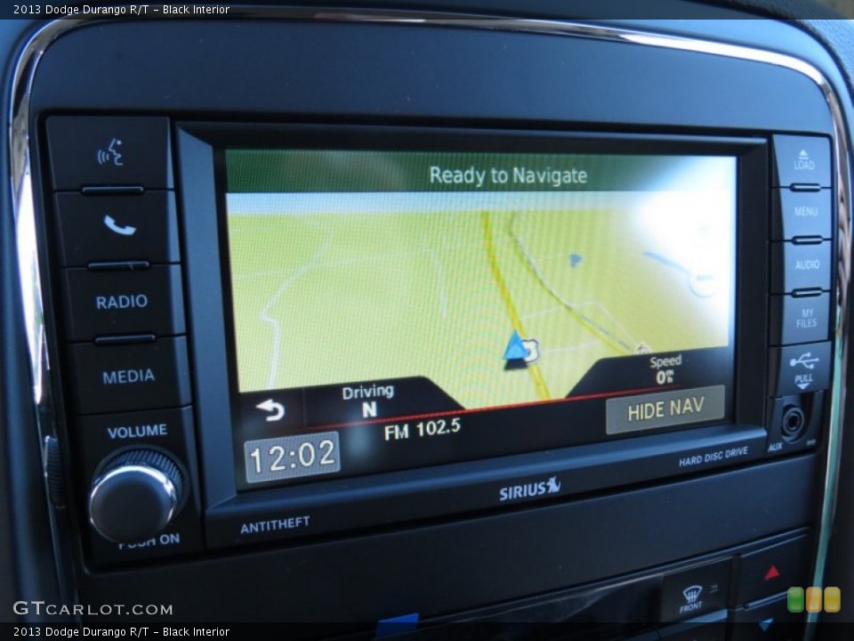 Black Interior Navigation for the 2013 Dodge Durango R/T #72279775