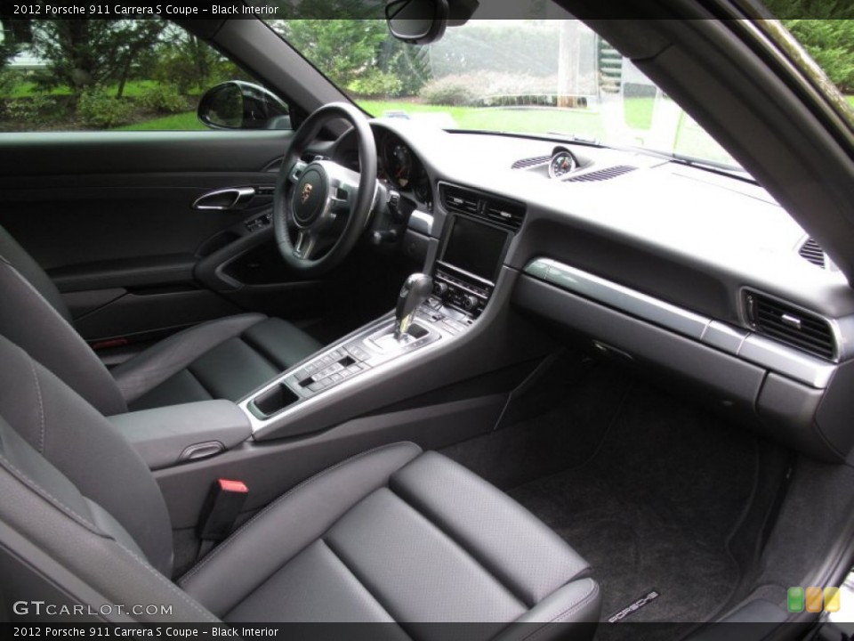 Black Interior Photo for the 2012 Porsche 911 Carrera S Coupe #72279784