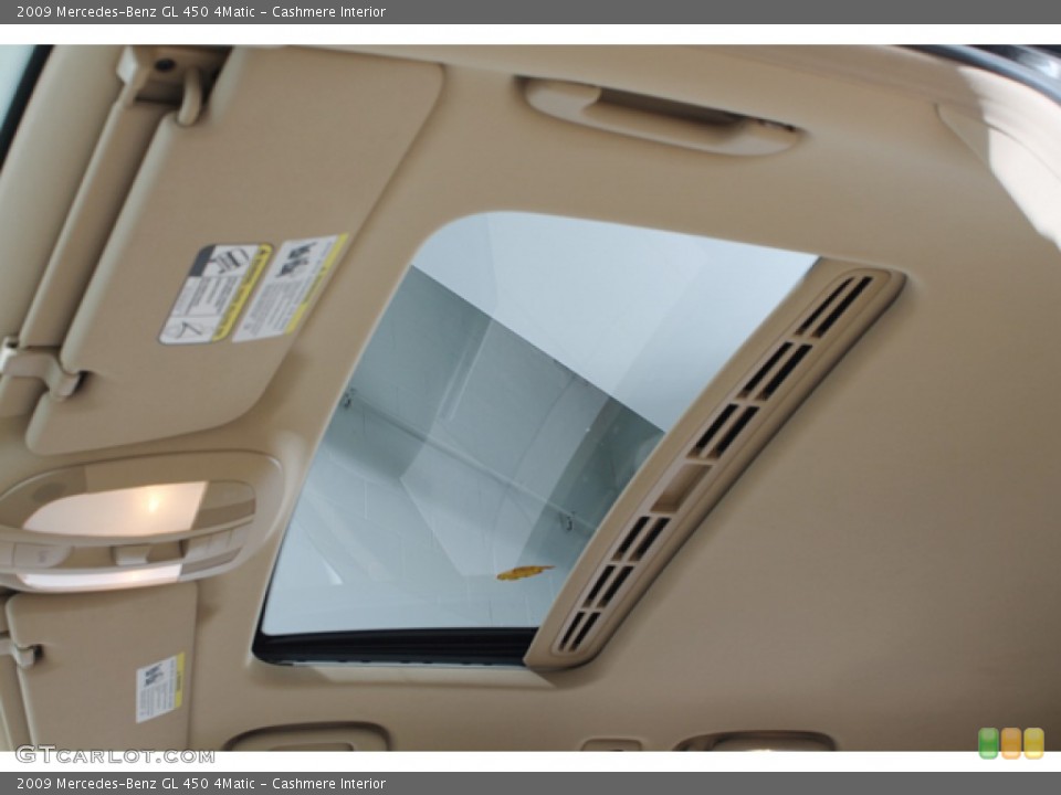 Cashmere Interior Sunroof for the 2009 Mercedes-Benz GL 450 4Matic #72280105