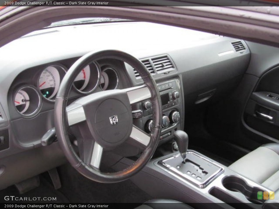 Dark Slate Gray Interior Dashboard for the 2009 Dodge Challenger R/T Classic #72284308