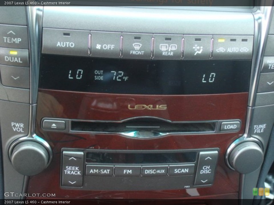 Cashmere Interior Audio System for the 2007 Lexus LS 460 #72288151