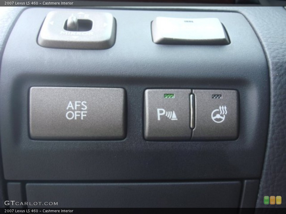 Cashmere Interior Controls for the 2007 Lexus LS 460 #72288220